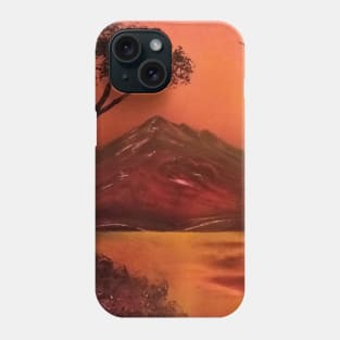 Fire Mountain Lake Phone Case