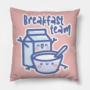 breakfast team Pillow