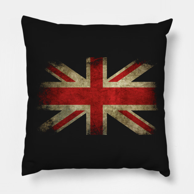 Uk Flag Uk Flag Pillow Teepublic
