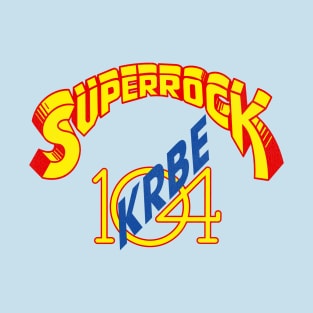 KRBE 104 Houston's Super Rock Retro Radio Station T-Shirt