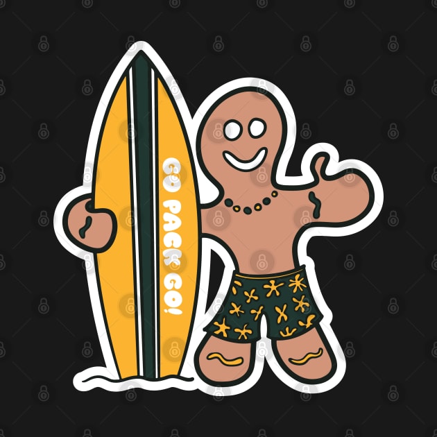 Surfs Up for the Green Bay Packers! by Rad Love