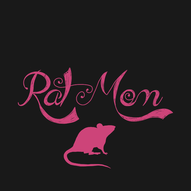 Rat Mom - Pink by Art By December