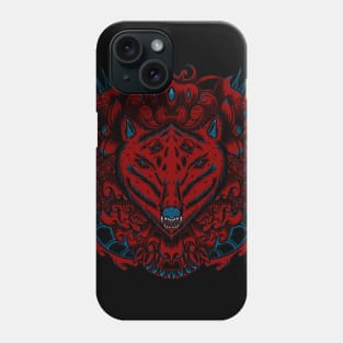 wolf artwork Phone Case