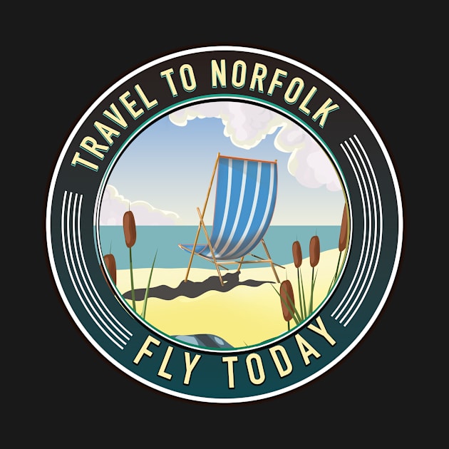 Travel to Norfolk Fly today logo by nickemporium1