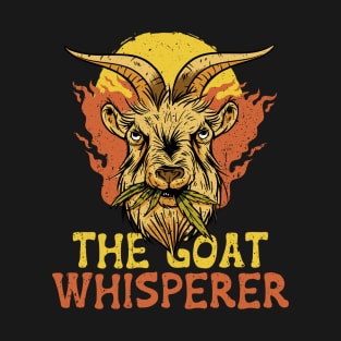 goat whisperer. Goat lovers and goat owners gift goat T-Shirt