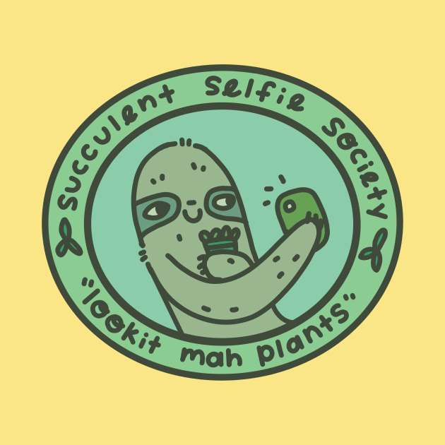 Succulent Selfie Society by sadsquatch