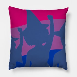 Witches Vote-Bi Pride! Pillow