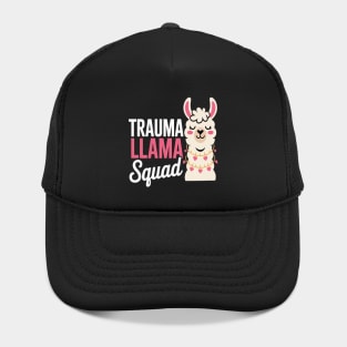 Trauma Llama Squad Llama Costume Adult Women Hat