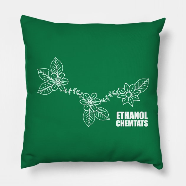 Ethanol (W) Pillow by chemtats