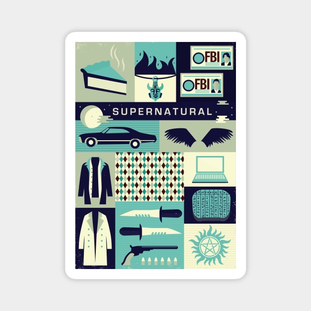 Carry on my wayward son Magnet by risarodil