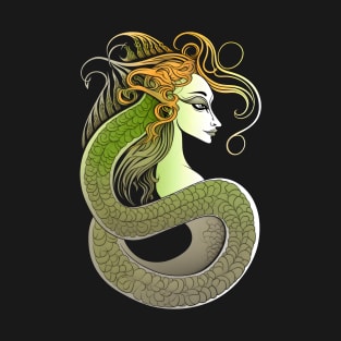 Celtic Serpent Woman T-Shirt