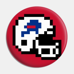 Pixel Helmet - Buffalo Pin