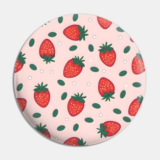 Strawberry everywhere Pin