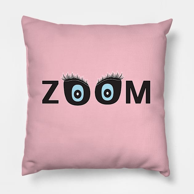 Zoom Pillow by dddesign