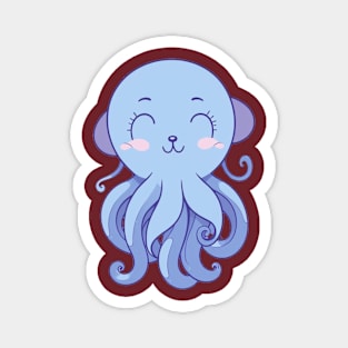 Kawaii Octo Magnet