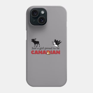 Proud Canadian Girl Phone Case