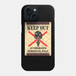 A Quiet Warning Phone Case