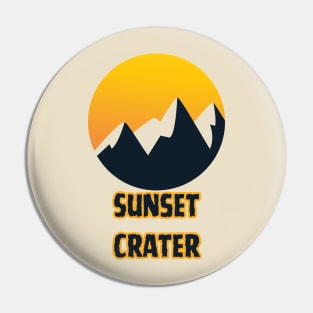 Sunset Crater Pin