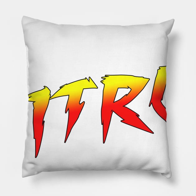 Nitro! Pillow by Wicked Mofo