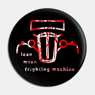 Halloween hot rod Pin