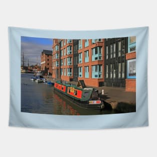 Narrow Boat, Gloucester Docks Tapestry