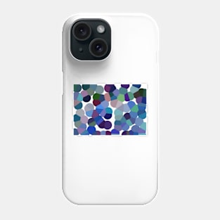 Large Blue Pollen Phone Case