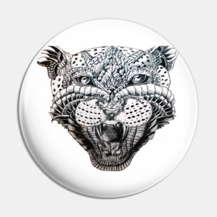 tribal tiger Pin