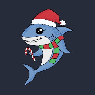 Cute Christmas Shark T-Shirt