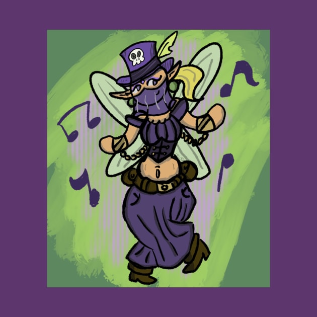 Tophat Fairy Bellydancer by BowlerHatProductions