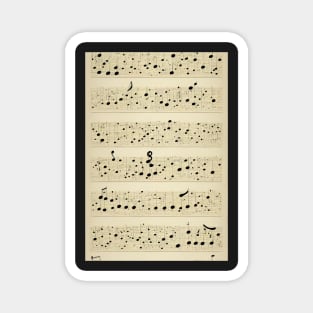 Musical Notes Pattern, perfect gift for all musicans and those who can't live without music #9 Magnet