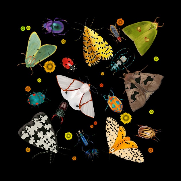 Beetles and butterflies by Fantasy World of Jako Rila