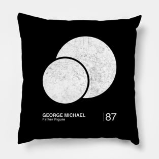 George Michael / Minimalist Style Graphic Fan Artwork Pillow