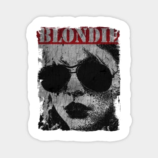 TEXTURE ART - BLONDIE ROCK WOMEN Magnet