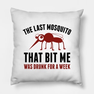 Drunk Mosquito Pillow