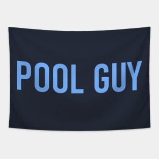 Pool Guy Swimming - Funny Tapestry