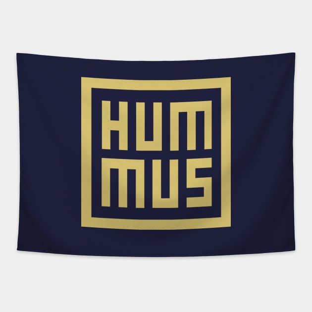 Hummus Pixels Tapestry by StickSicky