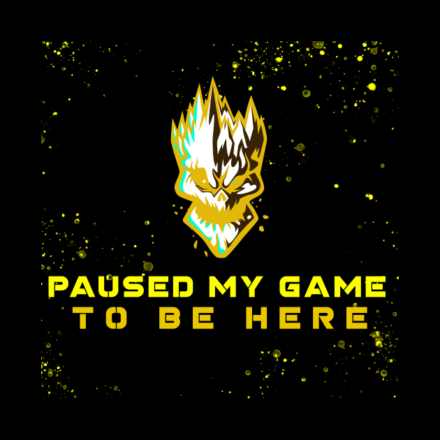 I Paused My Game To Be Here - I Paused My Game To Be Here - Mug | TeePublic