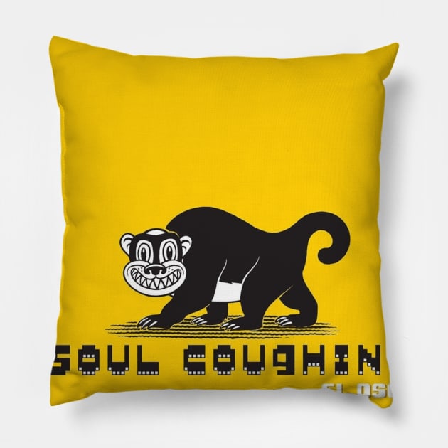 Soul Coughing Pillow by Gregg Standridge