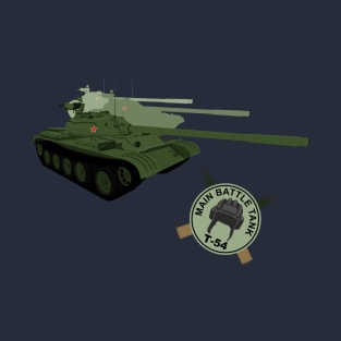 Soviet main battle tank T-54 T-Shirt