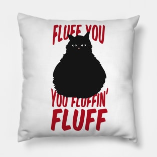 Fluffy Cat Pillow