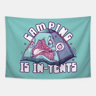 Camping is In-Tents! Tapestry