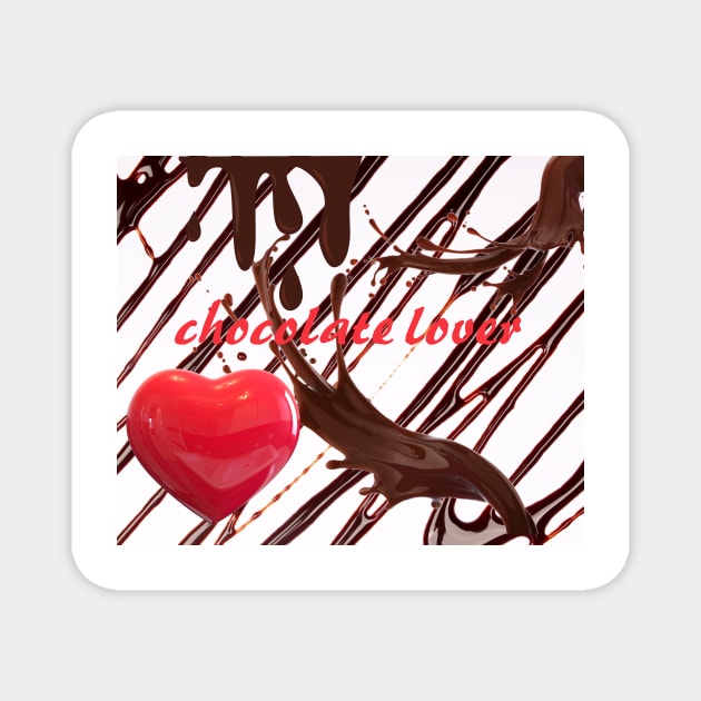 chocolate lover Magnet by ayoubShoop