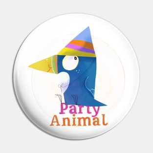 Party Animal Pin