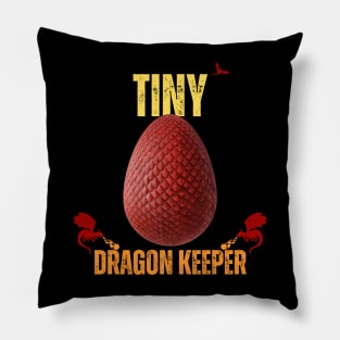 Tiny Dragon Keeper Lover Lizard Reptile Pillow