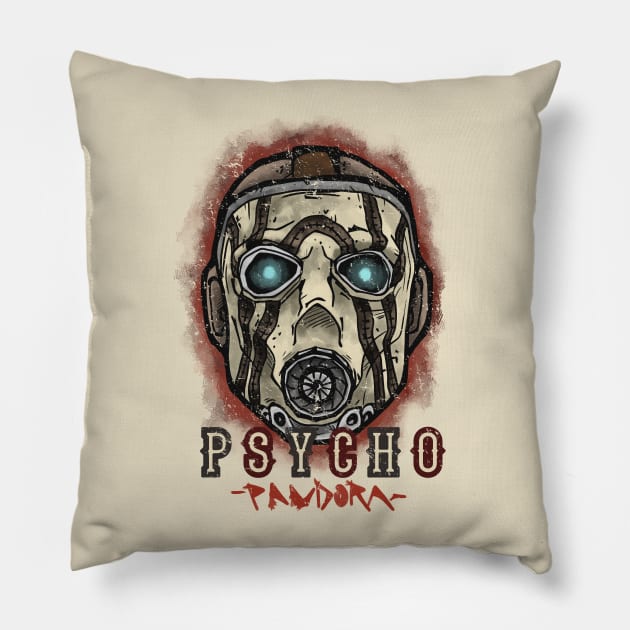 Psycho Life Pillow by TeruTeeSign