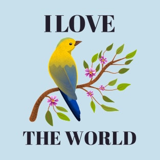 I love The World T-Shirt