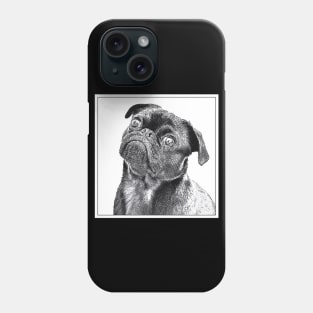 Pug Shot Stamp Phone Case