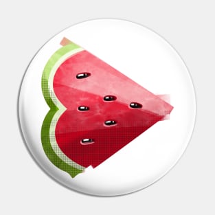 Peace on Watermelon Pin