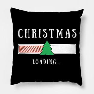 Christmas Loading Xmas Progress Pillow