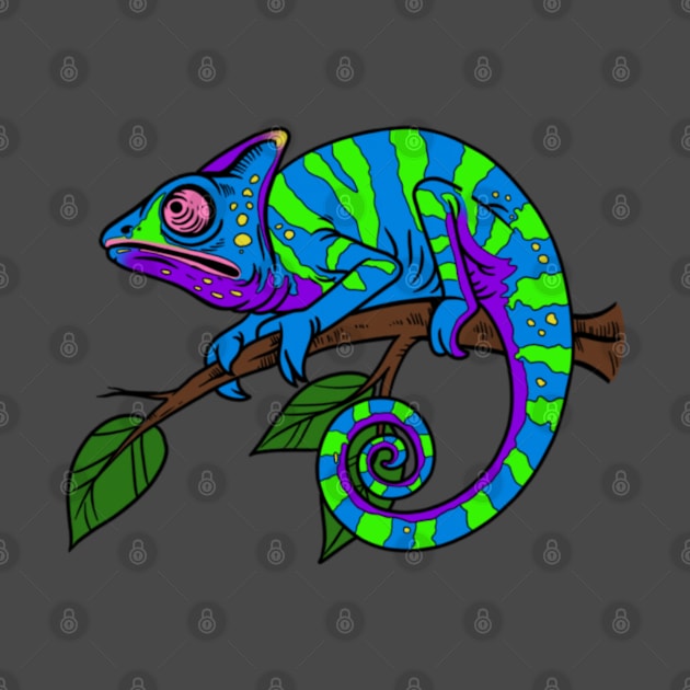 Cool Chameleon by TommyVision